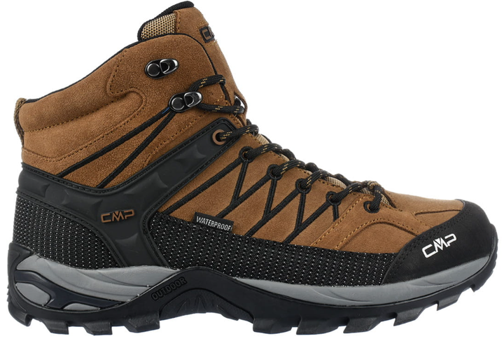 Ботинки мужские CMP RIGEL MID TREKKING SHOES WP (3Q12947-P777) Коричневый 44 - изображение 2
