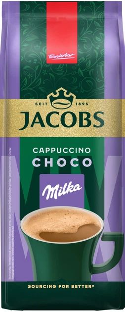 Купить Кофейный напиток Jacobs Milka Cappuccino Choco 500 г