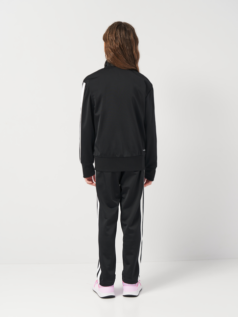 Подростковый спортивный костюм (толстовка + штаны) для девочки Adidas J 3S Tr Ts 205 JD6502 170-176 см Черный/Белый (4067901510461) 