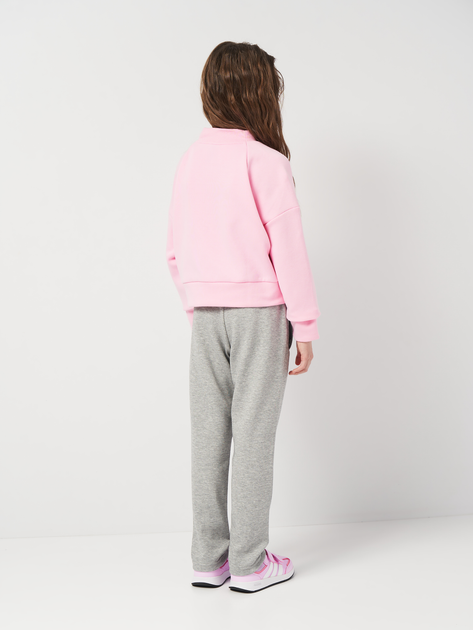 Детский спортивный костюм (свитшот + штаны) Adidas Jg Fi Logo Ts JJ4800 122-128 см Розовый (4067905021956) - изображение 2