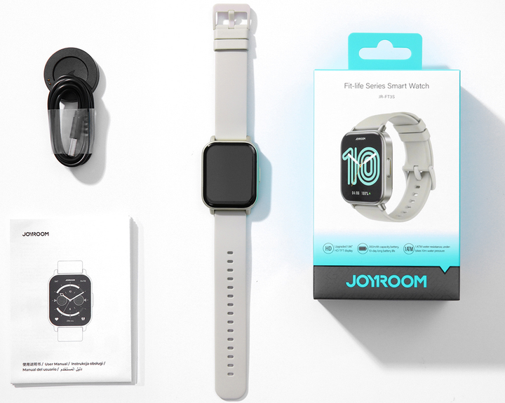 Smartwatch Joyroom Fit-Life JR-FT3S Titanium (6956116723101) - obraz 12
