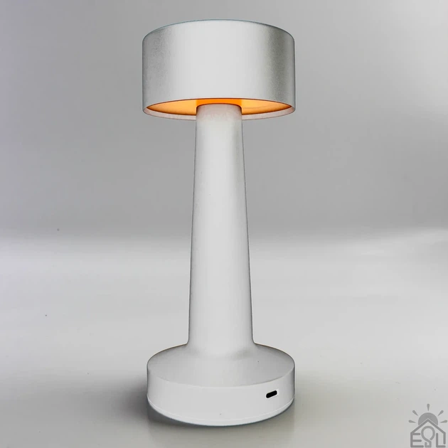 Світлодіодна настільна LED лампа DOWN LIGHT Бiла Esllse 2000К-6500K 200Lm с акумулятором 1200 mA - зображення 3