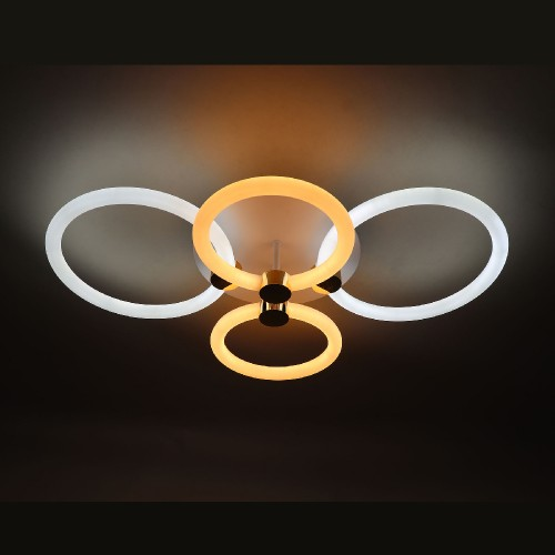Светодиодный светильник Ardero AL6134-1ARD 76W 2700-6500К 8450Лм FELICITY GOLD 615х415х130 мм с ПДУ - изображение 4