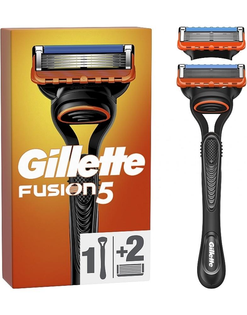 Бритва GILLETTE Fusion з 2 змінними касетами (7702018866946) - зображення 1