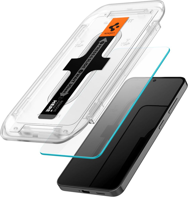 Набір з 2 захисних стекол Spigen Glas.tR EZ Fit для Samsung Galaxy S24+/S25+ (8809971223355) - зображення 3