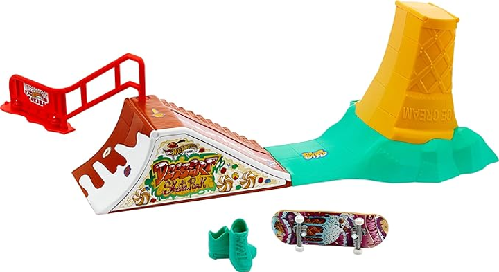 Скейтборд іграшковий Mattel Hot Wheels Skate Dessert Skatepark HXK91 (0194735232444) - зображення 3