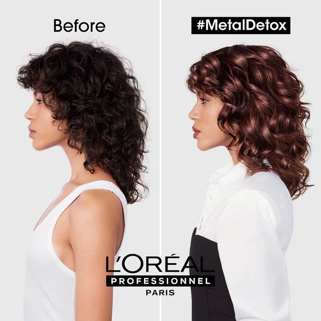 Кондиционер для волос L'Oreal Paris Metal Detox Anti-Deposit Protector 500 мл (0000030160637) - изображение 5