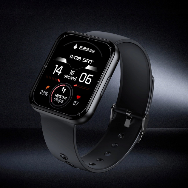 Smartwatch Choetech WT001 Black (6932112104991) - obraz 6