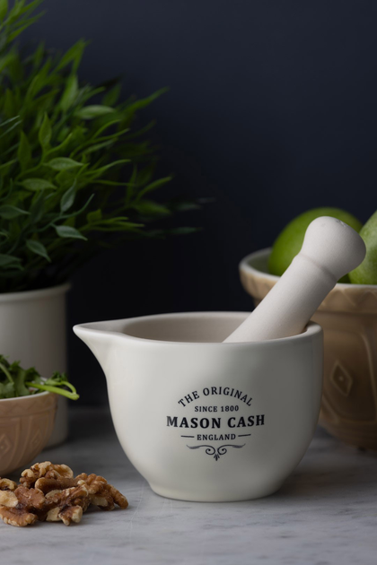 Ступка Mason Cash Heritage керамічна з товкачем кремова (5010853279220) - зображення 4