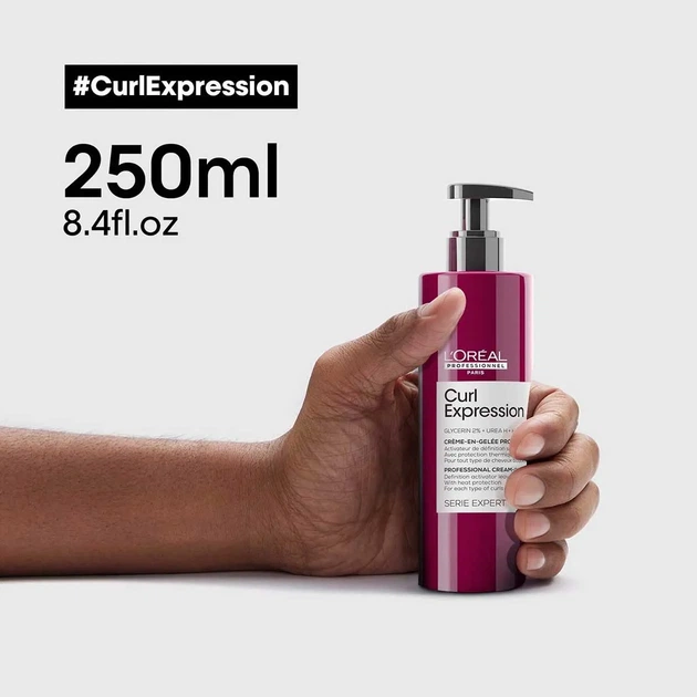 Гель-крем для волос L'Oreal Professionnel Serie Expert Curl Expression Cream-In-Jelly Definition Activator 250 мл (3474637069155) - изображение 6