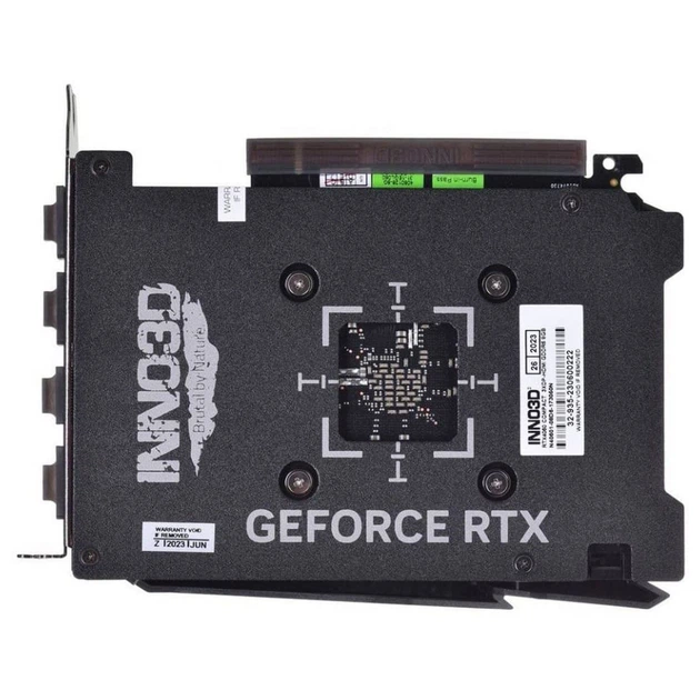 Відеокарта GeForce RTX4060 Inno3D Compact, 8GB GDDR6, 128bit, PCI
