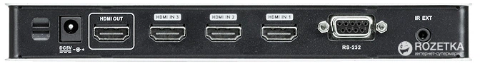Відеокомутатор ATEN VS481B-AT-G 4-портовий HDMI - зображення 3