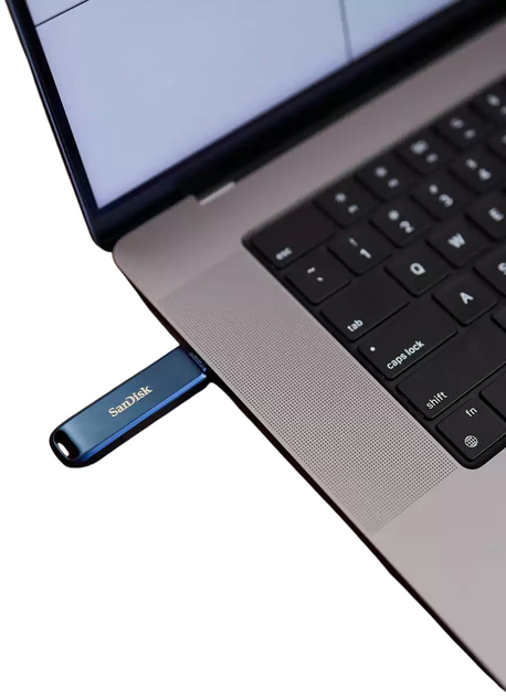 Pendrive SanDisk Phone Drive for iPhone 128GB USB 3.2 Gen1 Metallic Sky (0619659211851) - obraz 4