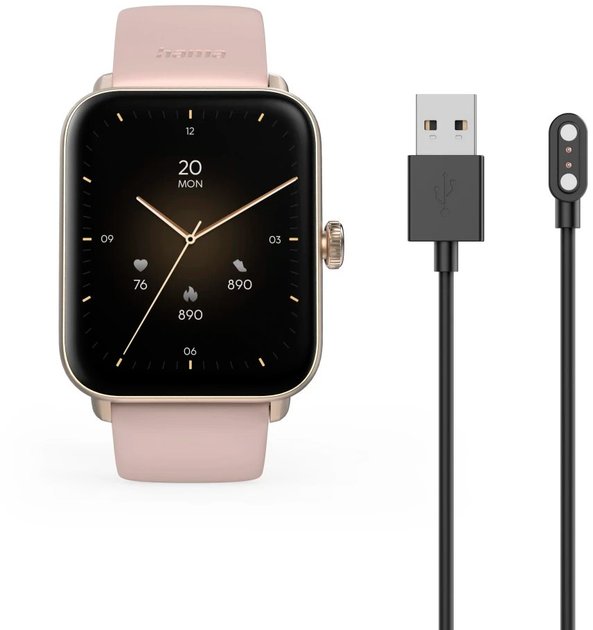 Smartwatch Hama 5000 Rose (4047443523426) - obraz 8