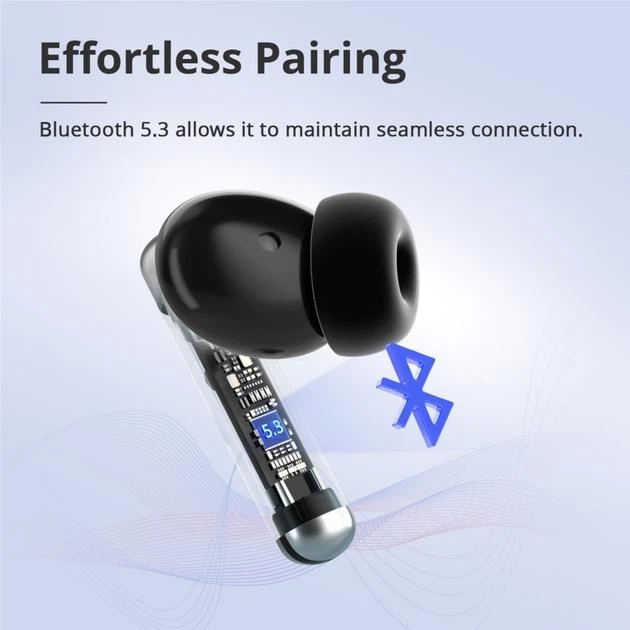 Наушники Tronsmart Sounfii R4, беспроводные, Black - Фото 6 Наушники Tronsmart Sounfii R4, беспроводные, Black - изображение 6