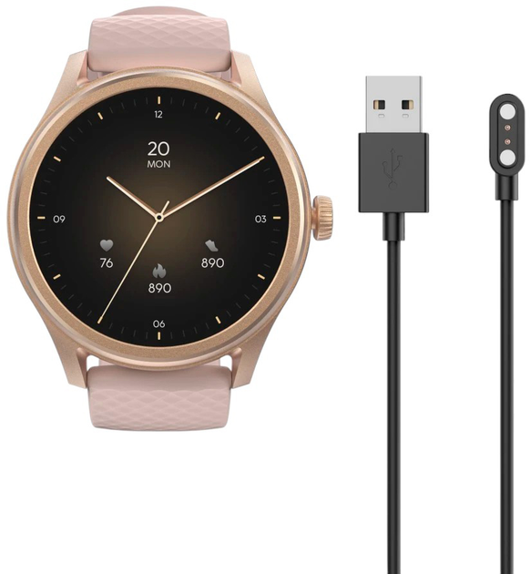 Смарт-годинник Hama Fit Watch 5010 Rose (4047443523518) - зображення 9
