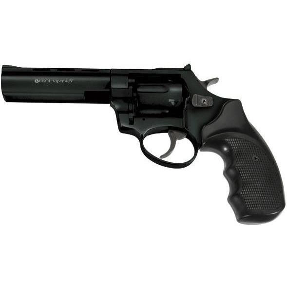 Револьвер під патрон Флобера Ekol Viper 4,5 Black - зображення 1