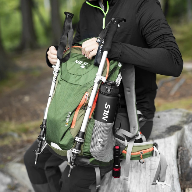 Kijki trekkingowe Nils aluminiowe aerodynamiczne 6061 & 7075 (TK8602) (5907695557756) - obraz 7