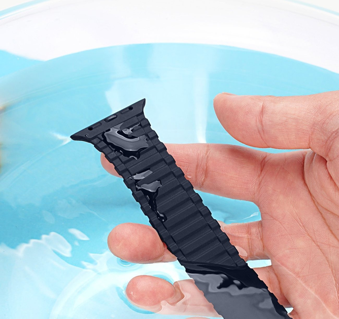 Ремінець Dux Ducis Armor Series для Apple Watch 38/40/41 мм Blue (6934913035412) - зображення 5