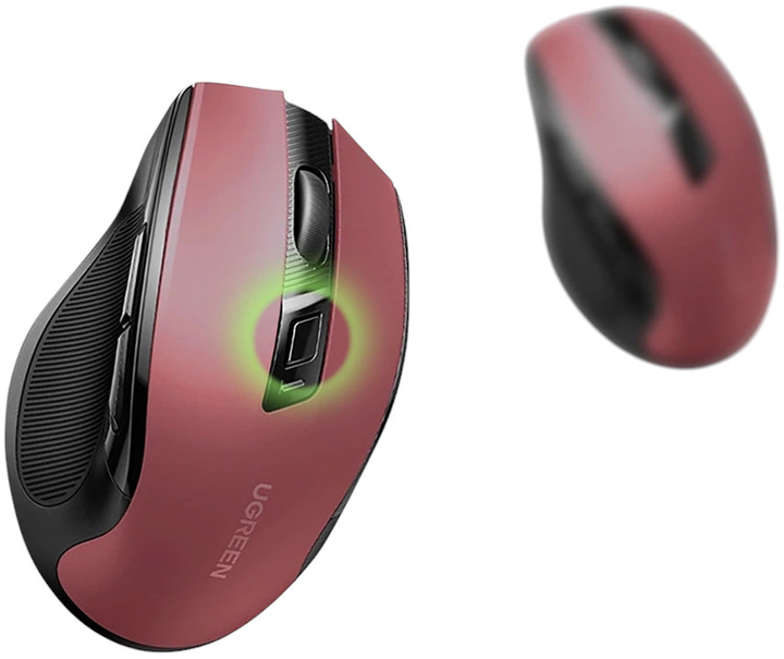 Mysz Ugreen MU006 Ergonomic Wireless Red (AT6941876227525) - obraz 5