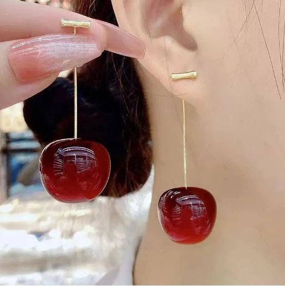 Серьги вишни из аниме Невероятные приключения ДжоДжо - Фото 3 Серьги вишни из аниме Невероятные приключения ДжоДжо - изображение 3