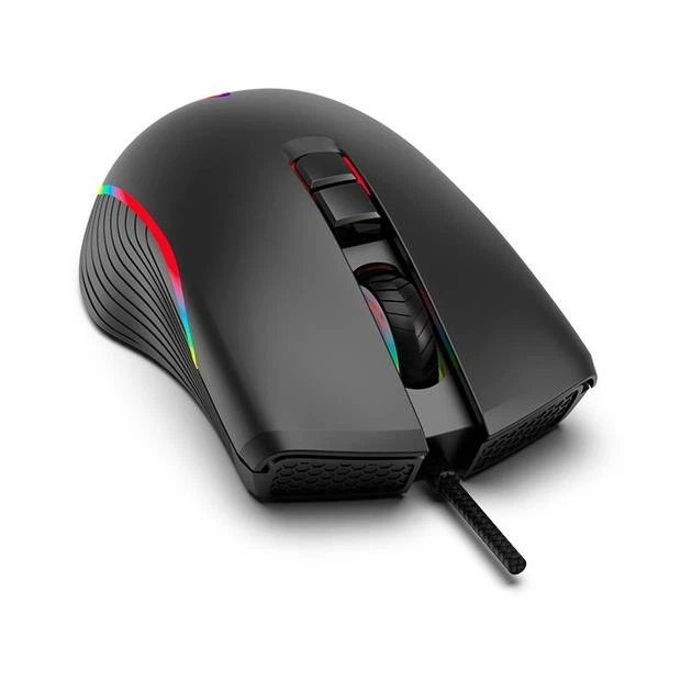 Проводная игровая мышь Aikun GX66 Optical Gaming Mouse Backlight, 800-7200DPI, USB, 1.8m, black - Фото 5 Проводная игровая мышь Aikun GX66 Optical Gaming Mouse Backlight, 800-7200DPI, USB, 1.8m, black - изображение 5