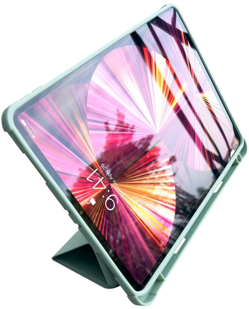 Etui z klapką Hurtel Smart Cover do iPad Air 2020 / 2022 Green (AT9145576224465) - obraz 6