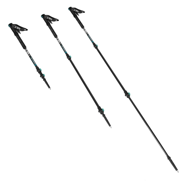 Kijki trekkingowe Nils z włókna węglowego (TK8607) (5907695557831) - obraz 4