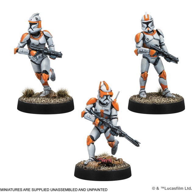 Zestaw akcesoriów Atomic Mass Games Star Wars Legion 2.0: Clone Commander Cod SWQ72 (841333129170) - obraz 3