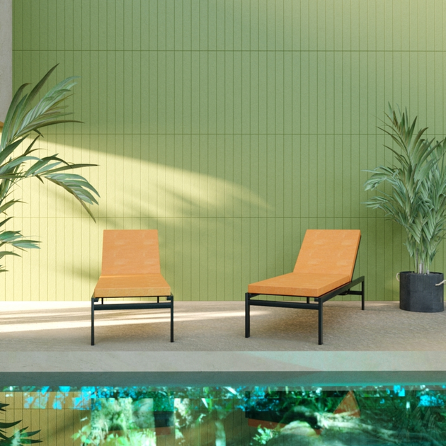 Матрац водонепроникний Delight Lounge Orange 180x50x5 см Помаранчевий (Delight_Lounge_Orange_180x50x5) - зображення 2