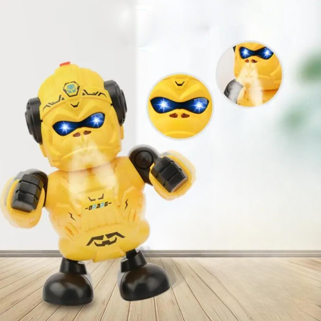 Робот-танцор ToyCloud с паром 21см Dance Hero со светом и звуком - изображение 4