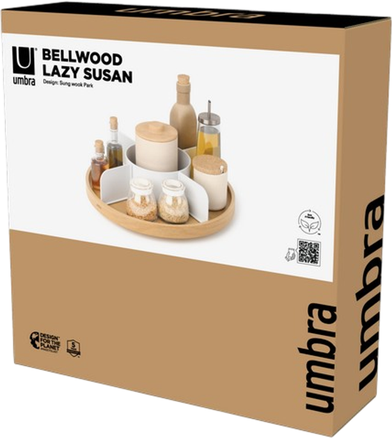 Organizer Umbra Bellwood obrotowy 30 x 9 cm (028295398602) - obraz 10