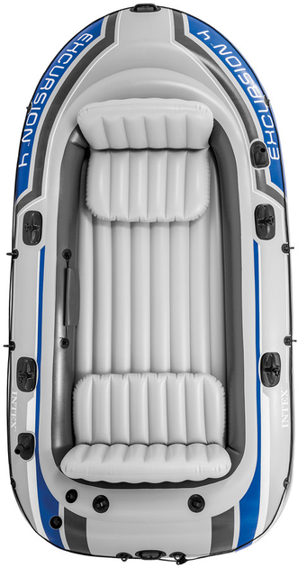 Ponton dmuchany Intex Excursion 4 68324 Szary (6941057463247) - obraz 3