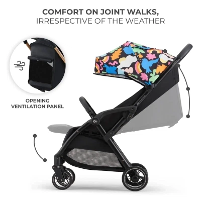 Коляска Kinderkraft Apino Happy Shapes (KSAPIN00HAP0000) (5902533925582) - зображення 12