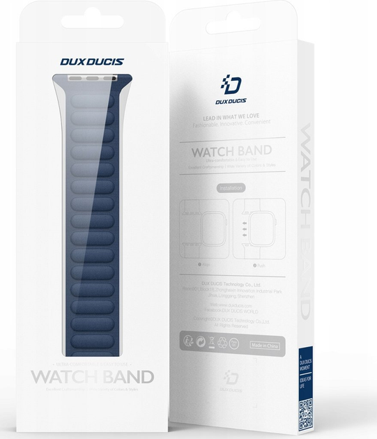 Ремінець Dux Ducis BL для Apple Watch 38/40/41 мм Blue (6934913023785) - зображення 9