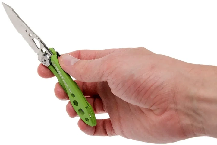 Нож LEATHERMAN Skeletool KBX Sublime (зеленый) - изображение 6