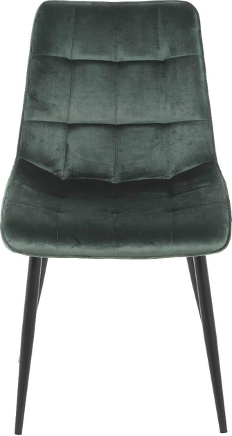 Стілець для кухні та вітальні OTE Lagos Velvet 48 x 46 x 84 см Зелений (5908221457489) - зображення 3