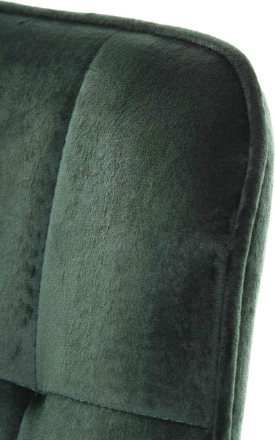 Стілець для кухні та вітальні OTE Lagos Velvet 48 x 46 x 84 см Зелений (5908221457489) - зображення 7