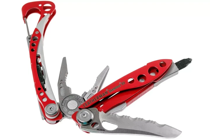 Мультитул LEATHERMAN Skeletool RX Red (красный), (7 инструментов) - Фото 3 Мультитул LEATHERMAN Skeletool RX Red (красный), (7 инструментов) - изображение 3
