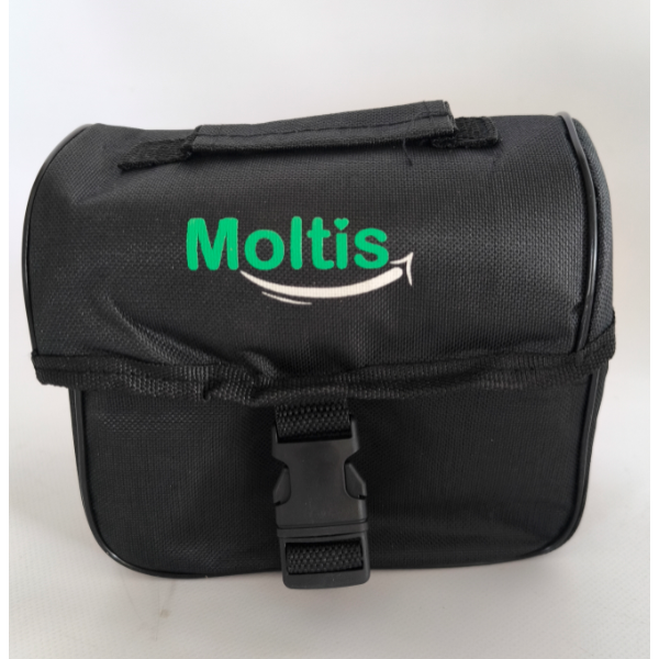 Автомобільний компресор з автостопом Moltis 10814 12 В для підкачування шин 37л/хв 7атм R13-R17 сірий з чорним - зображення 8