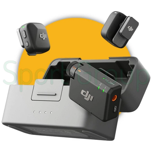 Мікрофони DJI Mic Mini (2 микрофона + 1 приемник + 1 зарядный бокс