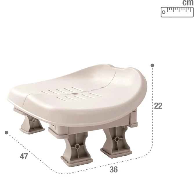 Сидіння для джакузі Intex SPA 47 x 36 x 22 см 28502 Cream (6941057404981)   - зображення 5
