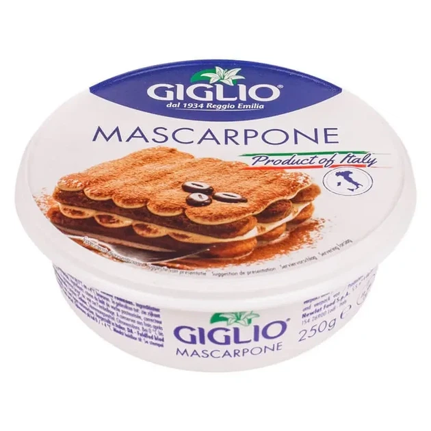 Крем-сыр маскарпоне Giglio Mascarpone 250г. - изображение 2