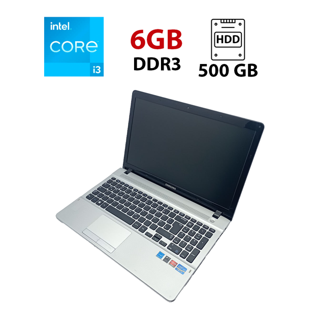 Ноутбук Samsung 300E / 15.6" (1366x768) TN / Intel Core i3-3120M (2 (4) ядра по 2.5 GHz) / 6 GB DDR3 / 500 GB HDD / Intel HD Graphics 4000 / WebCam б/в - Фото 1 Ноутбук Samsung 300E / 15.6" (1366x768) TN / Intel Core i3-3120M (2 (4) ядра по 2.5 GHz) / 6 GB DDR3 / 500 GB HDD / Intel HD Graphics 4000 / WebCam б/в - зображення 1