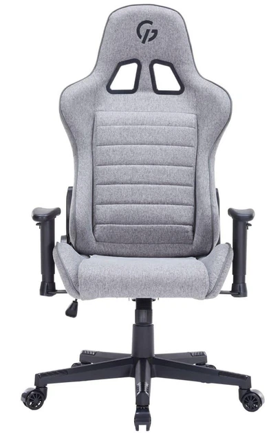 Игровое кресло GamePro GC575FB Gray Fabric (GC575FG) - изображение 4