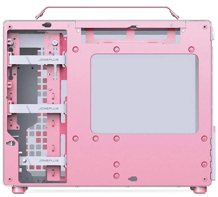 JONSBO Z20 [Pink/White] PCケース Корпус Jonsbo Z20 White-Pink (Z20 White-Pink) Без БП – фото