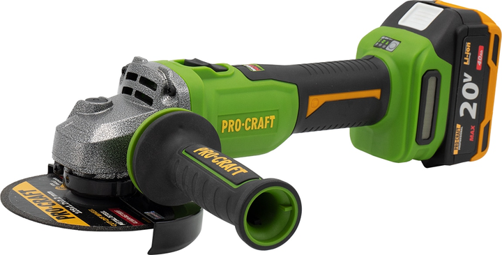 Акумуляторна болгарка ProCraft PWA220 УШМ (1 акб 4 Аг) (ProCraft032201) - зображення 2