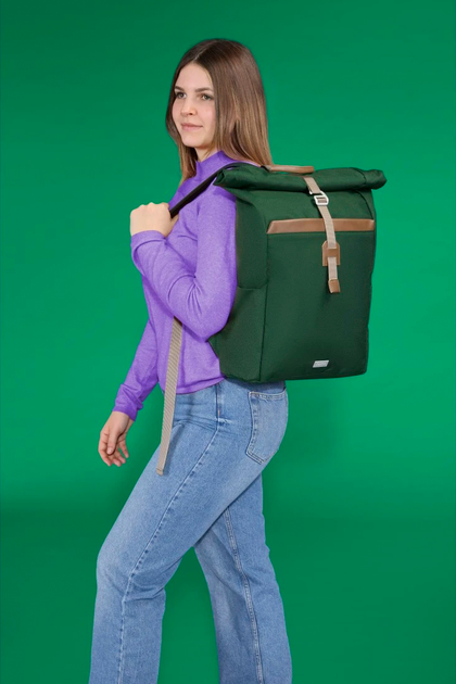 Plecak na laptopa Hama Silvan 16.2" Green (4047443517807) - obraz 10
