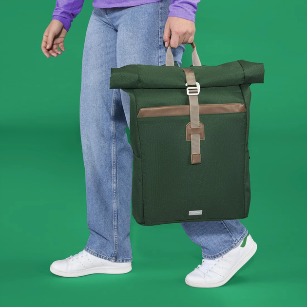 Plecak na laptopa Hama Silvan 16.2" Green (4047443517807) - obraz 11