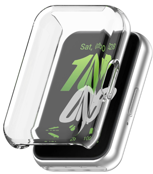 Чохол-накладка DK Silicone Face Case для Samsung Galaxy Fit3 (R390) (clear) - Фото 1 Чохол-накладка DK Silicone Face Case для Samsung Galaxy Fit3 (R390) (clear) - зображення 1